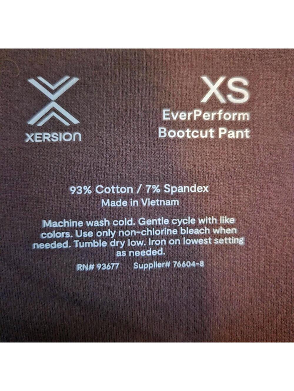 Xersion Purple Bootcut Pants XS - Picture 4 of 5